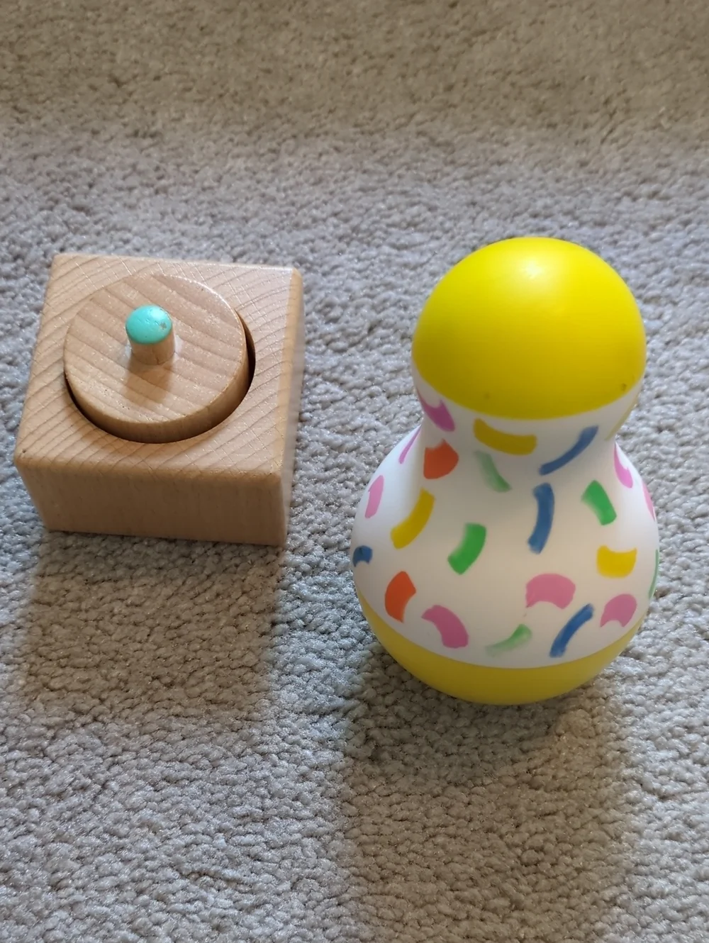 Lovevery Tummy time Wobbler And First Pincer Puzzle- Educational Kids Toy